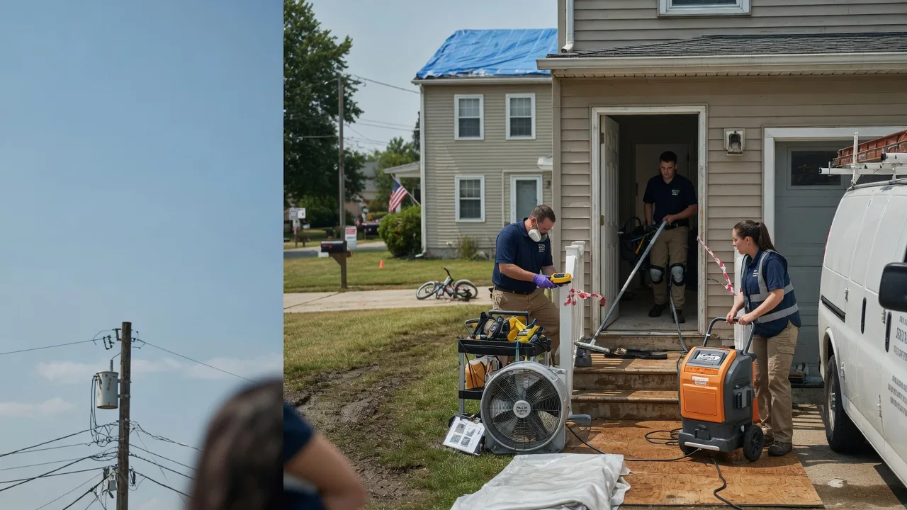 Water Damage Repair in Alum Bridge, WV near me
